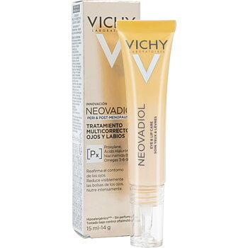 Behandling av ögon och läppar Vichy Neovadiol 15 ml Stärkande Klimakteriet