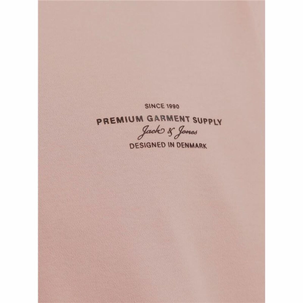 T-shirt med kortärm Herr Jack & Jones Jprblachad Brandingw Neck - 3