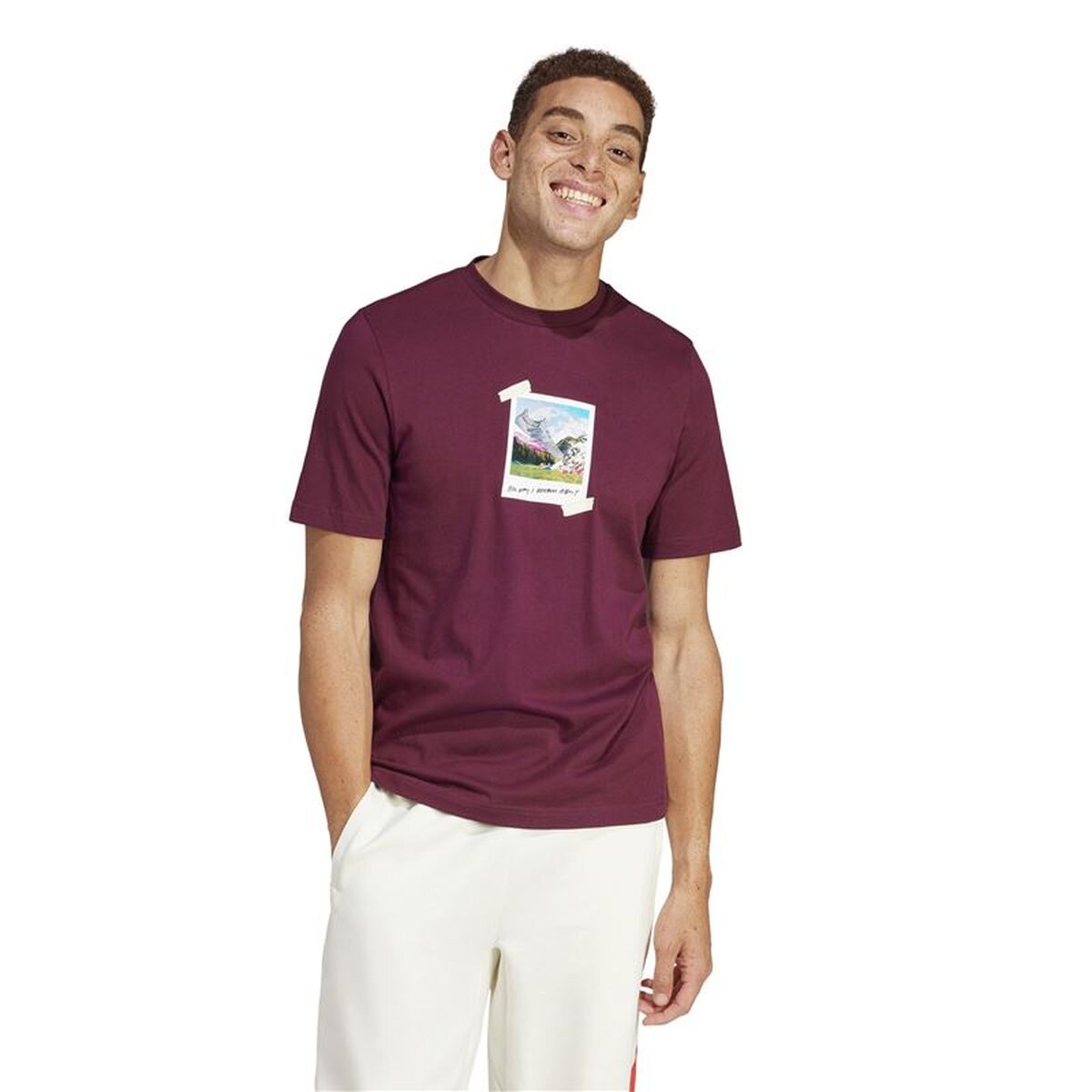 T-shirt med kortärm Herr Adidas IS9045 - 2