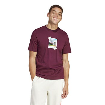T-shirt med kortärm Herr Adidas IS9045