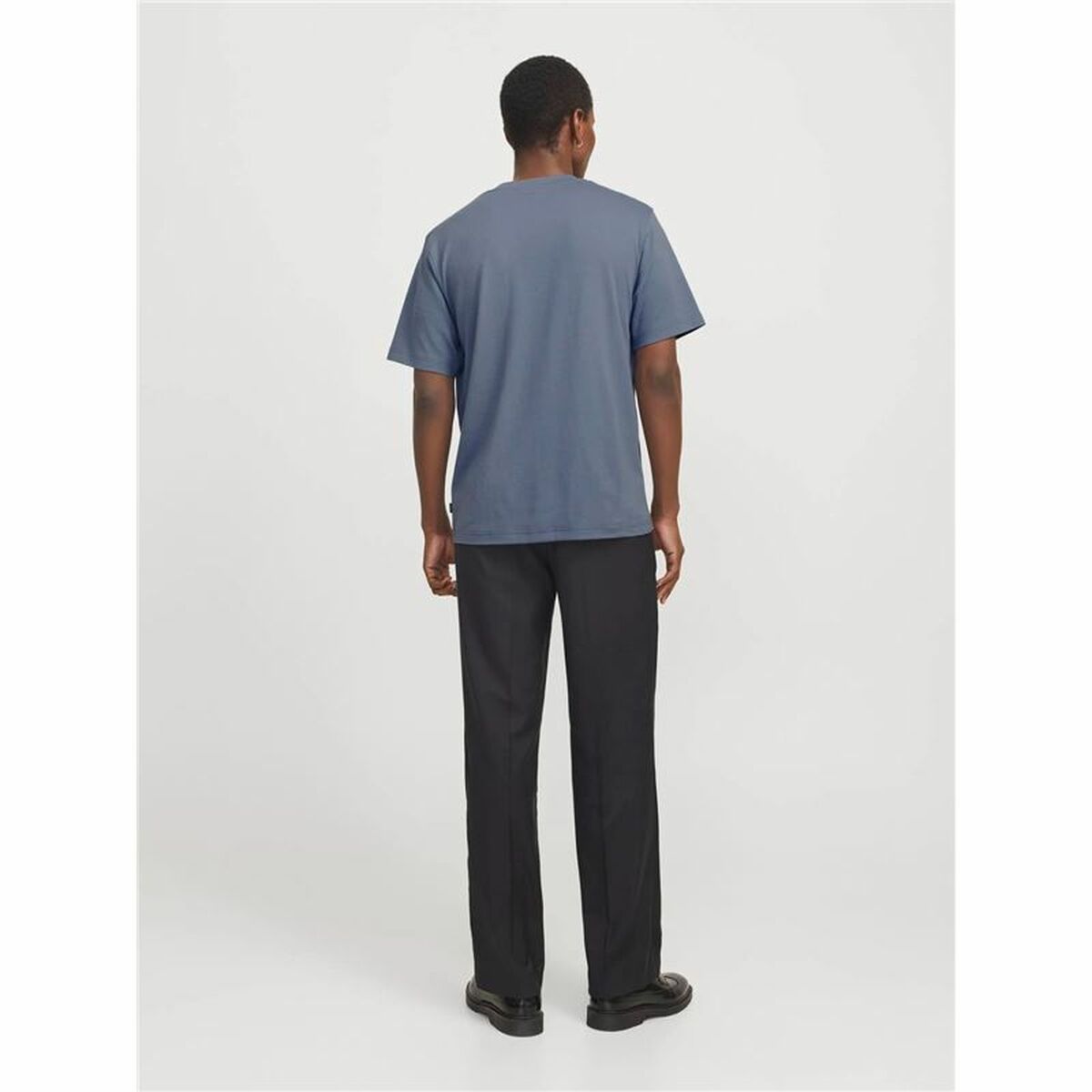 T-shirt med kortärm Herr Jack & Jones Jprblachad Brandingw Neck - 2