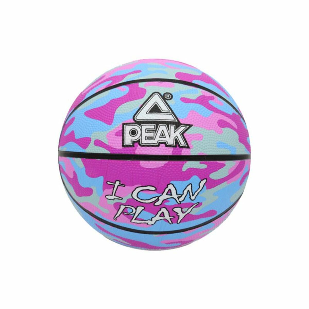 Basketboll Peak Peak Camo Ball Blå Ljusrosa (Storlek 5)