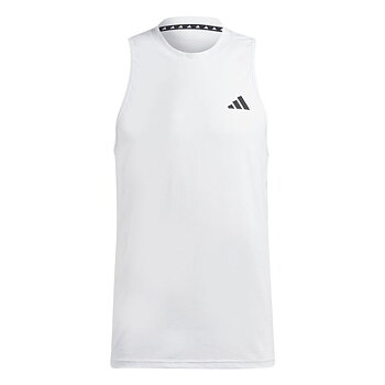 Ärmlös sporttröja Herr Adidas Training Essentials Vit