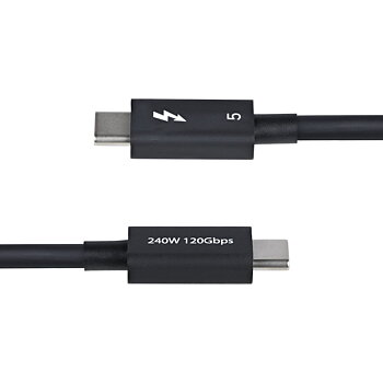 Elkabel Startech TBLT5MM80CM240W Svart 80 cm