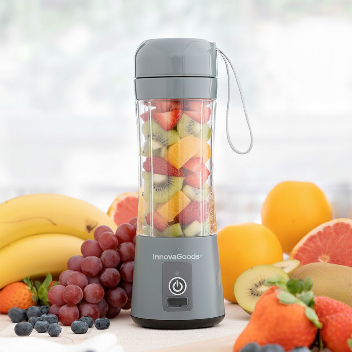 Mixer med bärbar och uppladdningsbar behållare Shakuit InnovaGoods - 4