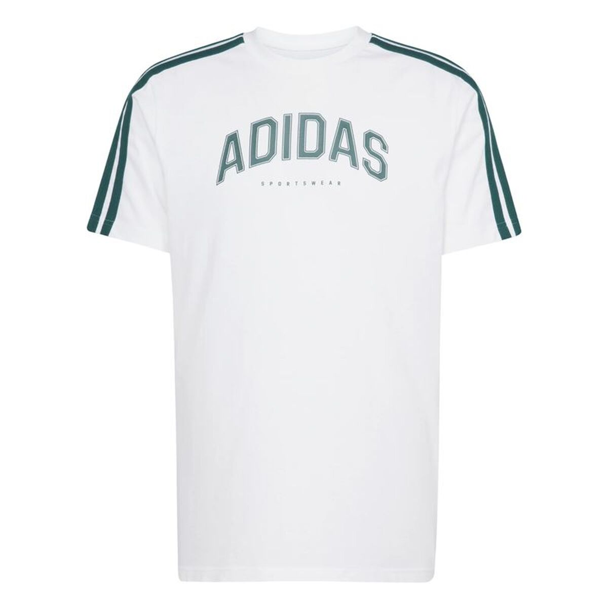 T-shirt med kortärm Herr Adidas JJ3868 Vit