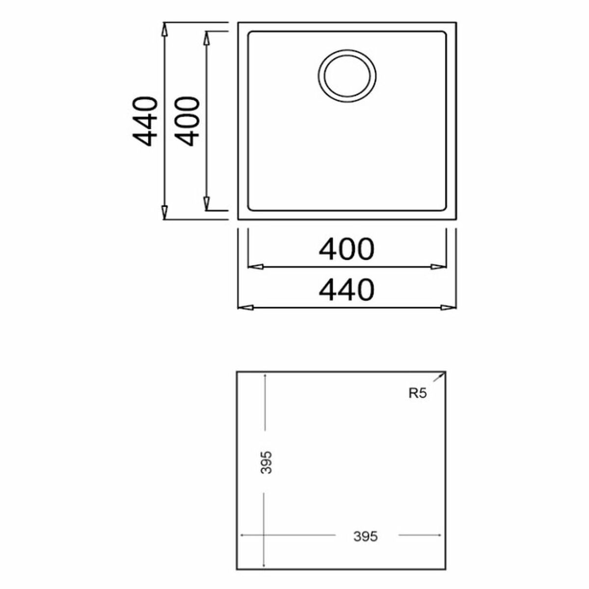 Diskho enkel Teka Square 40.40 TG - 3