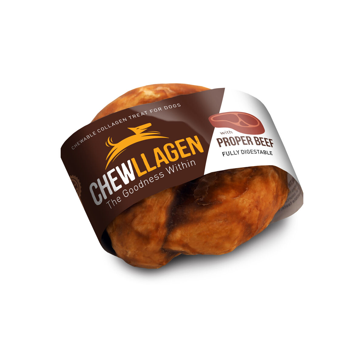Hundgodis Chewllagen Kalvkött Nötkött