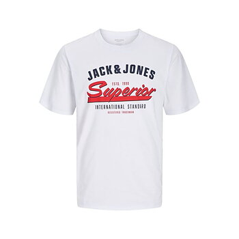 T-shirt med kortärm Herr Jack & Jones 12268267-C-N100