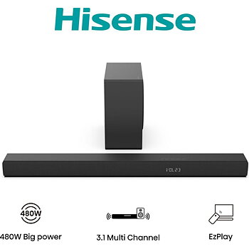 Soundbar Hisense HS3100     480W Svart 480 W