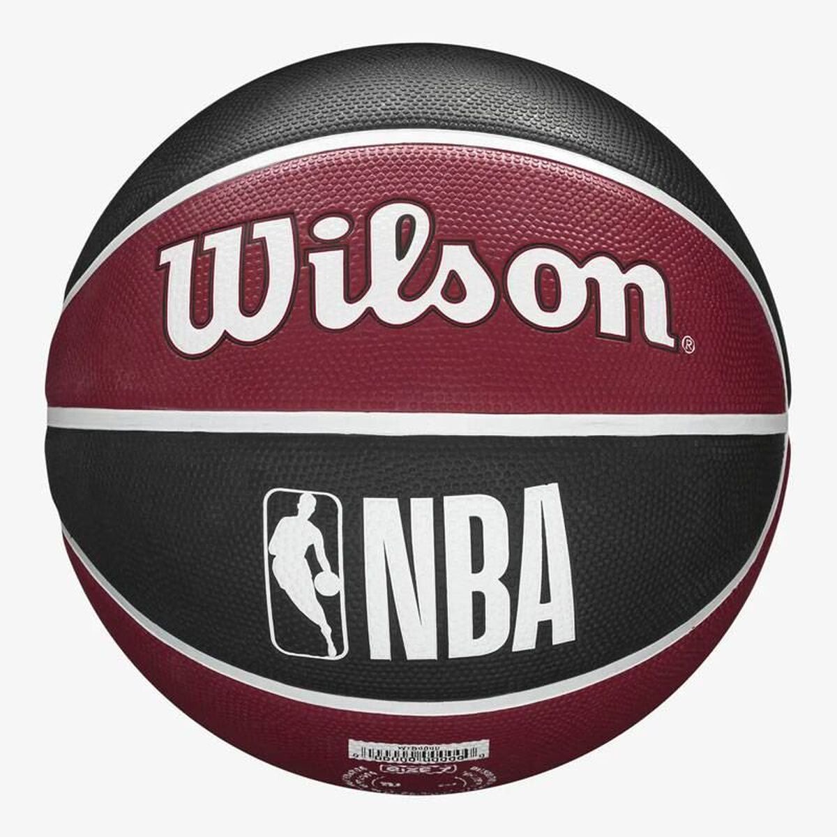 Basketboll Wilson NBA Tribute Miami  Mörkröd Gummi (Storlek 7) - 2