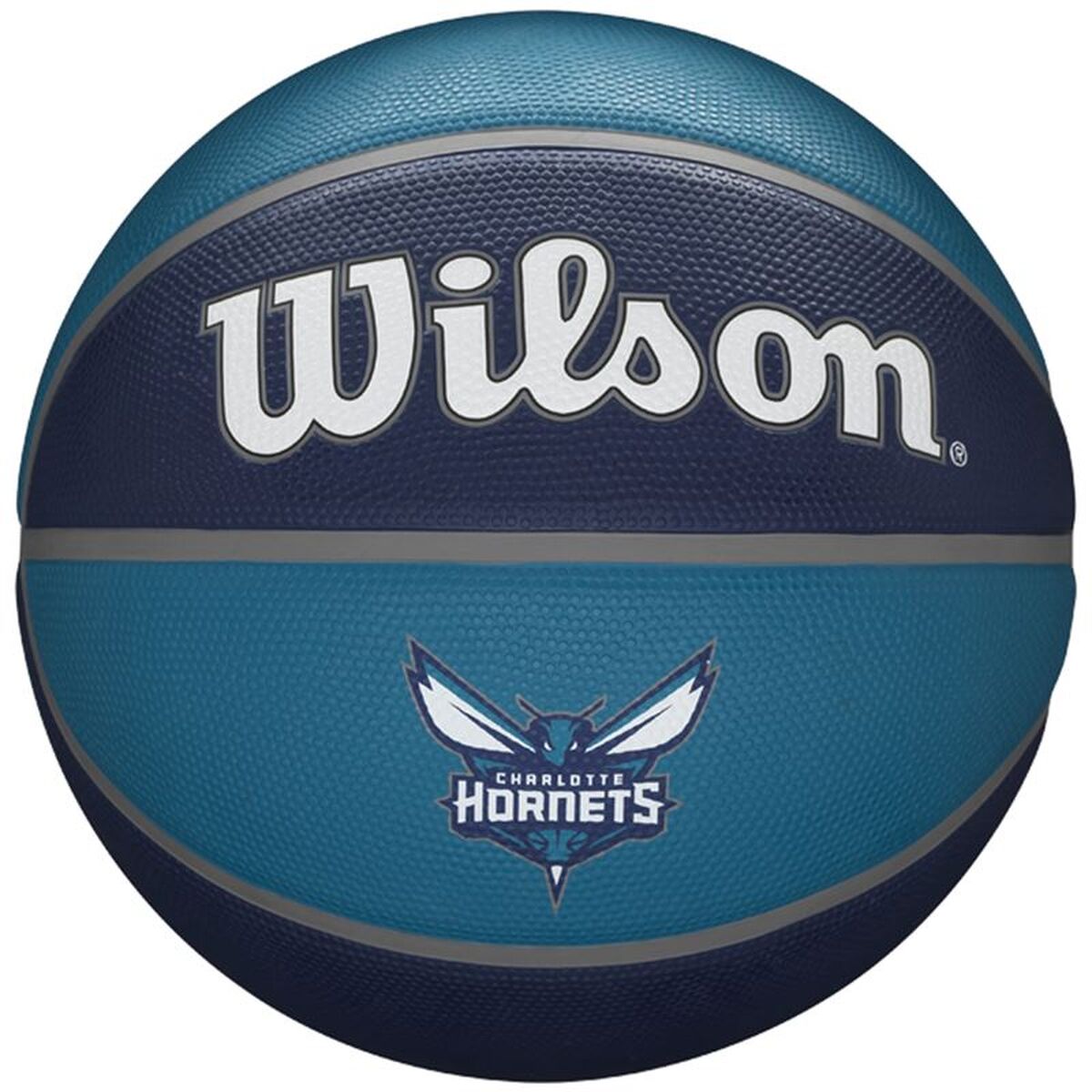 Basketboll Wilson NBA Tribute Charlotte Gummi (Storlek 7)