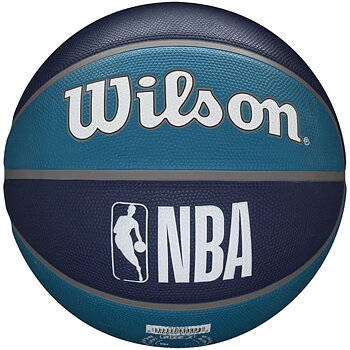 Basketboll Wilson NBA Tribute Charlotte Gummi (Storlek 7)