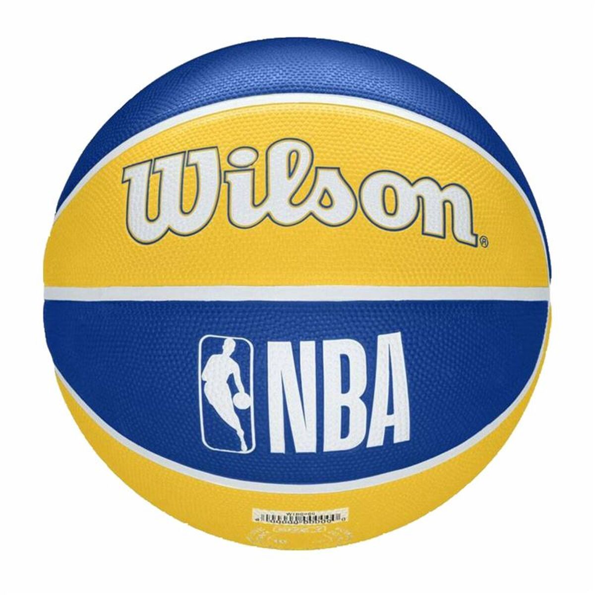 Basketboll Wilson NBA Team Tribute Warriors Blå 7 Gummi (Storlek 7) - 2