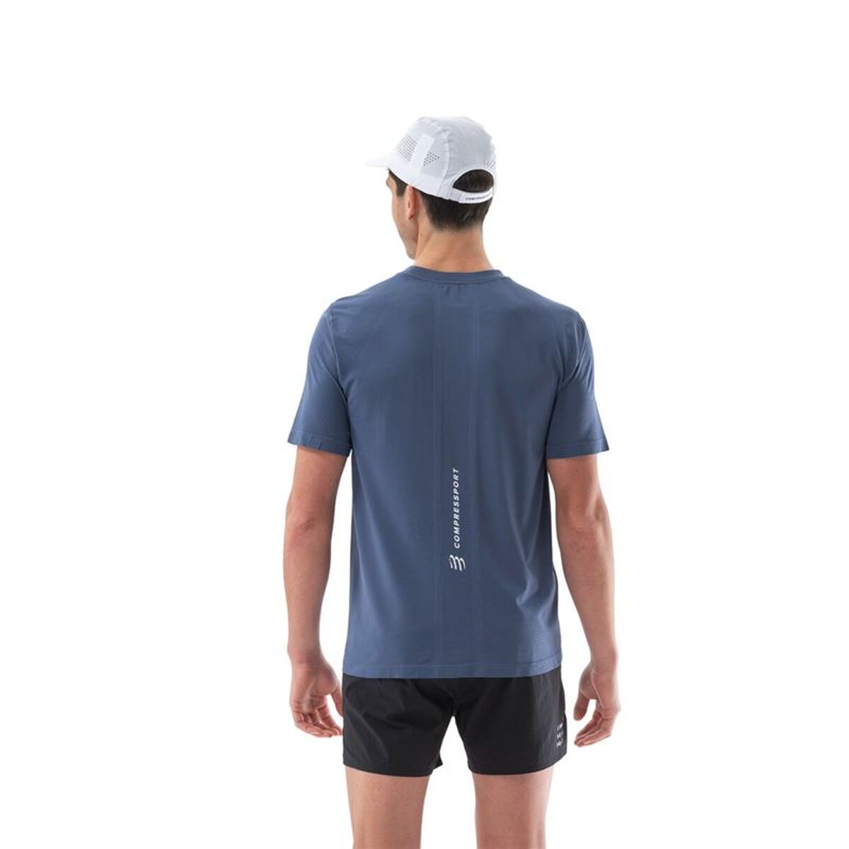 T-shirt med kortärm Herr Compressport Performance Blå - 2