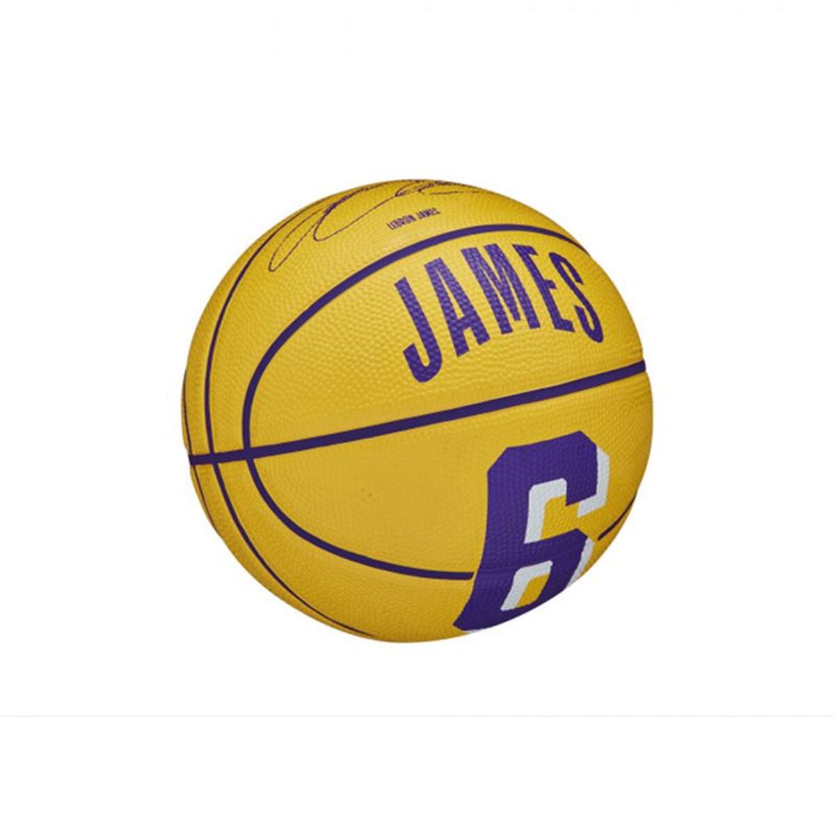 Basketboll Wilson Nba Player Icon Mini Lebron Purpur (Storlek 3) - 2