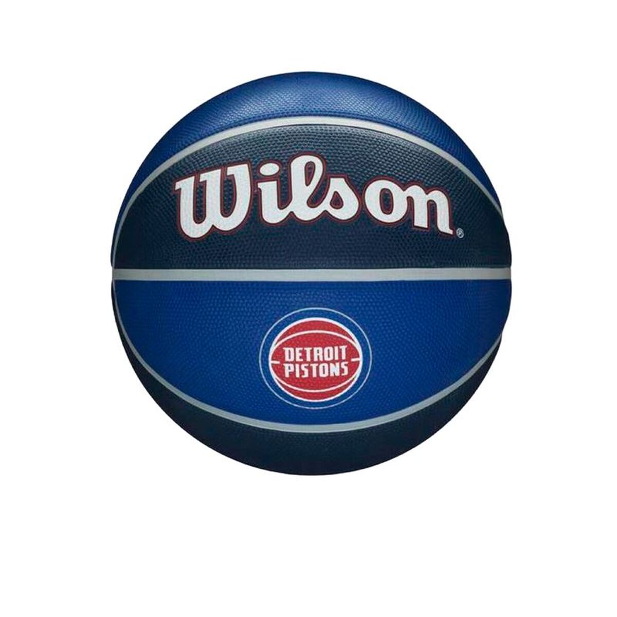 Basketboll Wilson Nba Team Tribute Det Pistons Blå Gummi (Storlek 7)