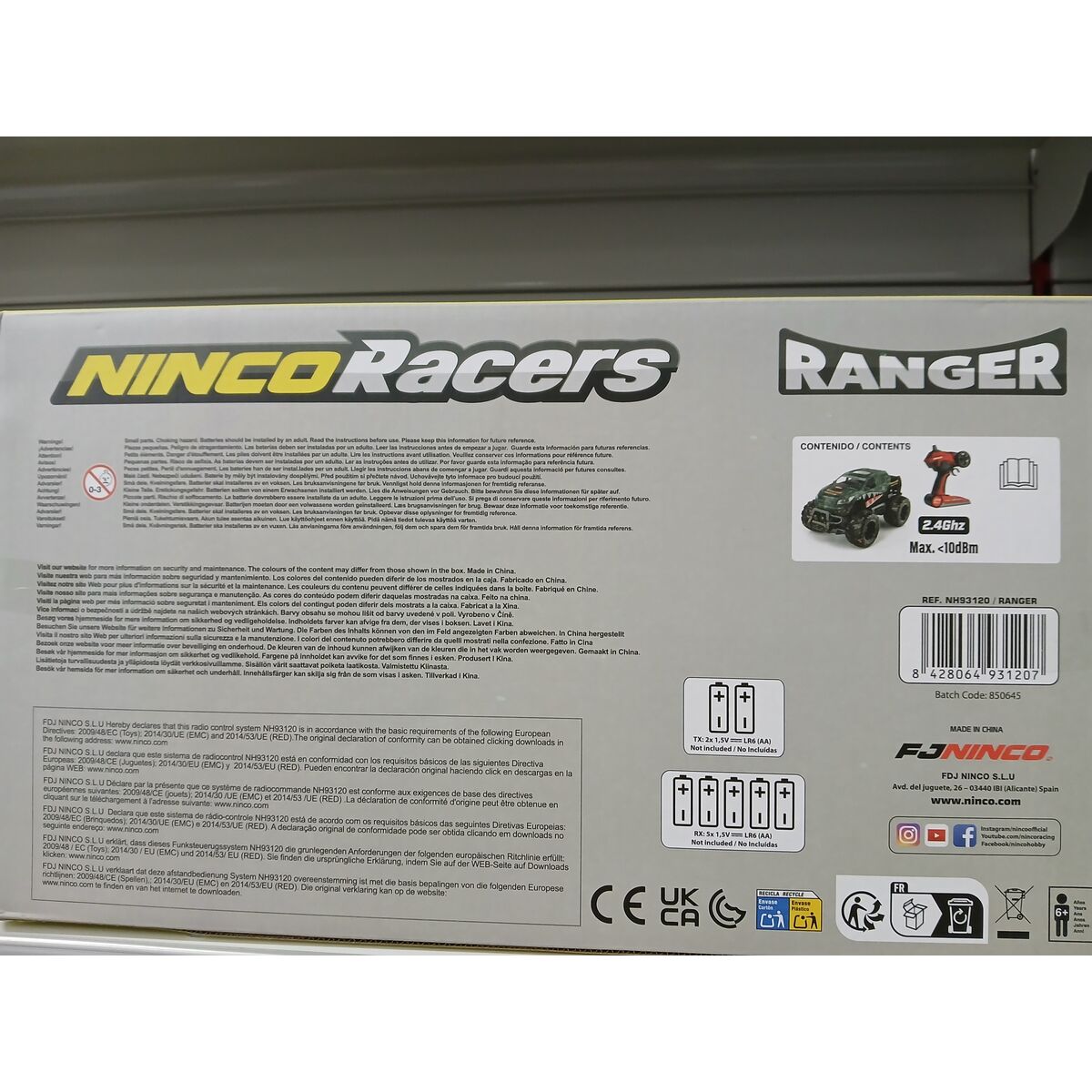 Radiostyrd bil Ninco Ranger Monster 30 x 19 x 16 cm - 2