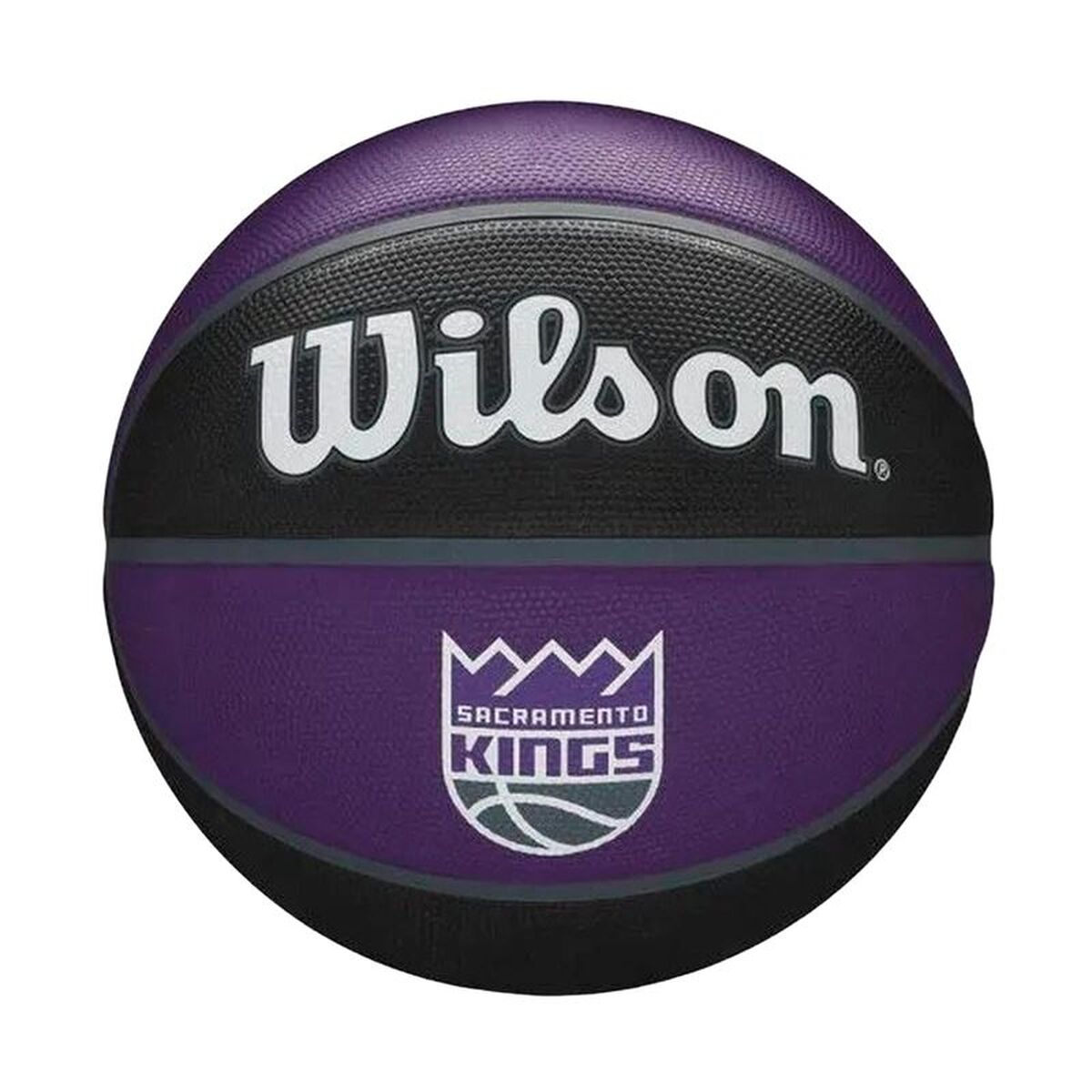Basketboll Wilson Nba Team Tribute Sac Kings Blå Gummi (Storlek 7)