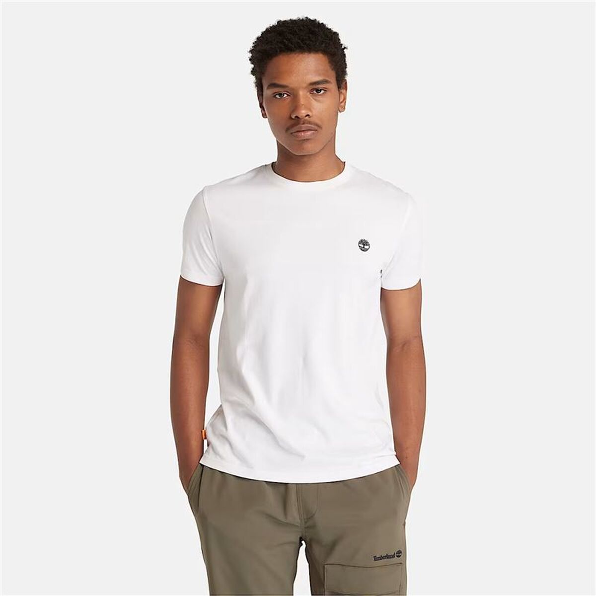 T-shirt med kortärm Herr Timberland TB0A2BPR1001 Vit - 2
