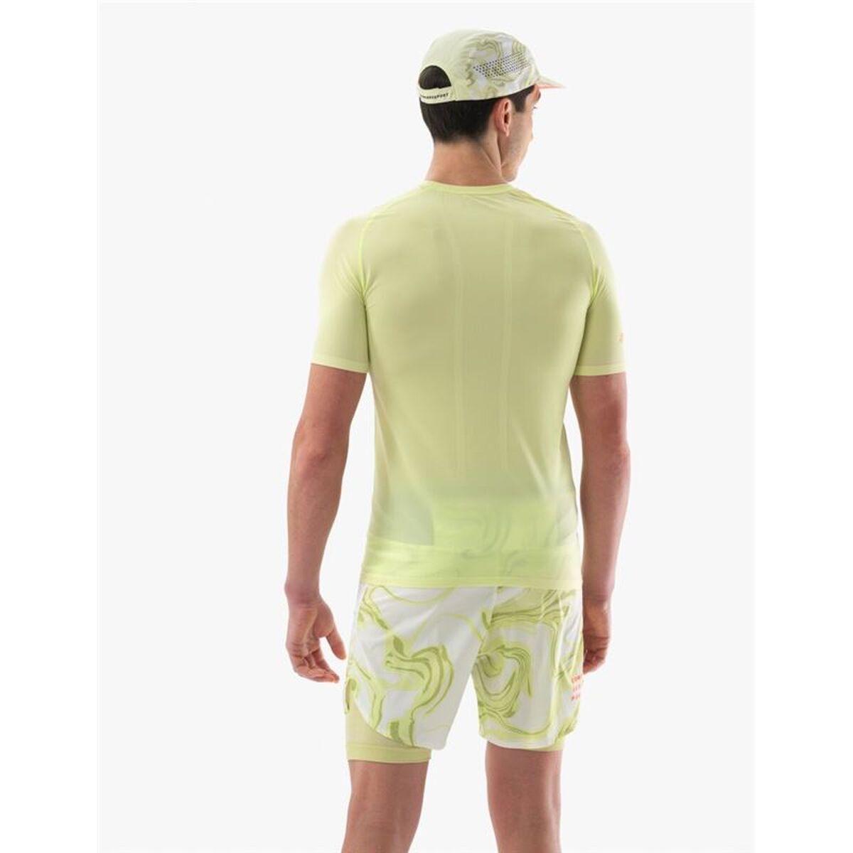 T-shirt med kortärm Herr Compressport Trail Racing Ss Citron - 2