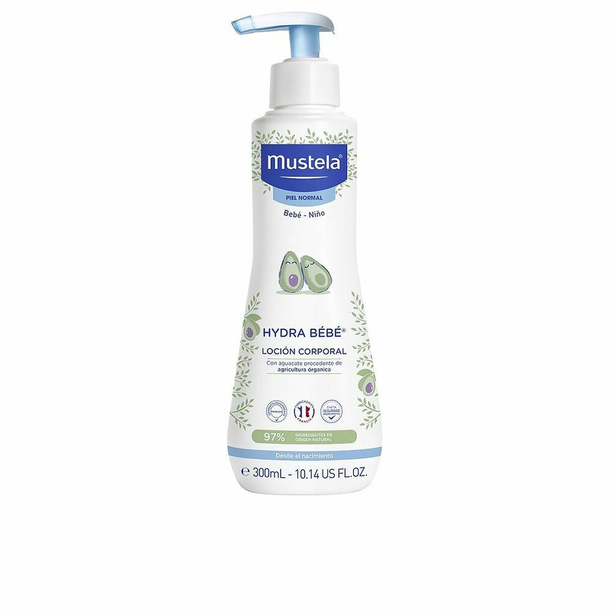 Kroppslotion Mustela MUS0100009/2 300 ml Avokado