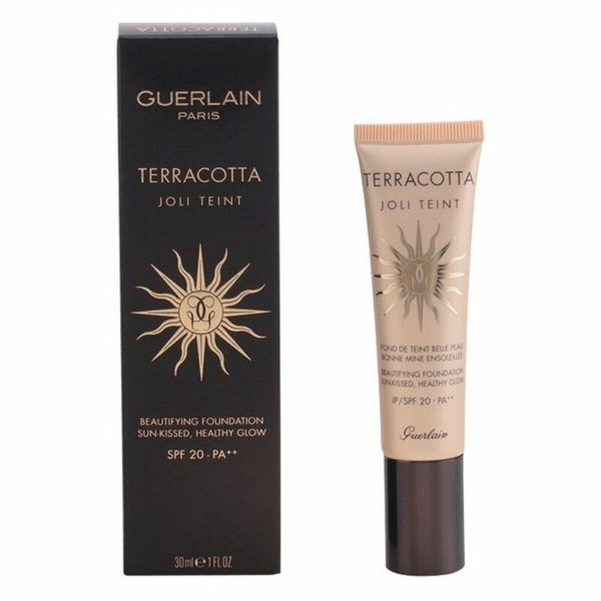 Flytande foundation för läppar Guerlain Terracotta Joli Teint Brun Spf 20 30 ml - 3