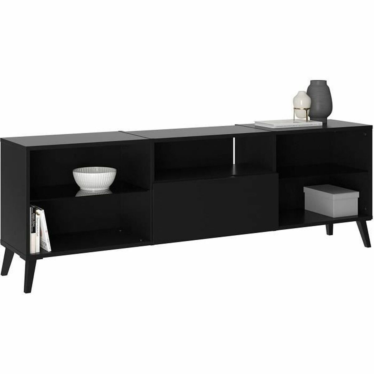 TV-möbler Svart