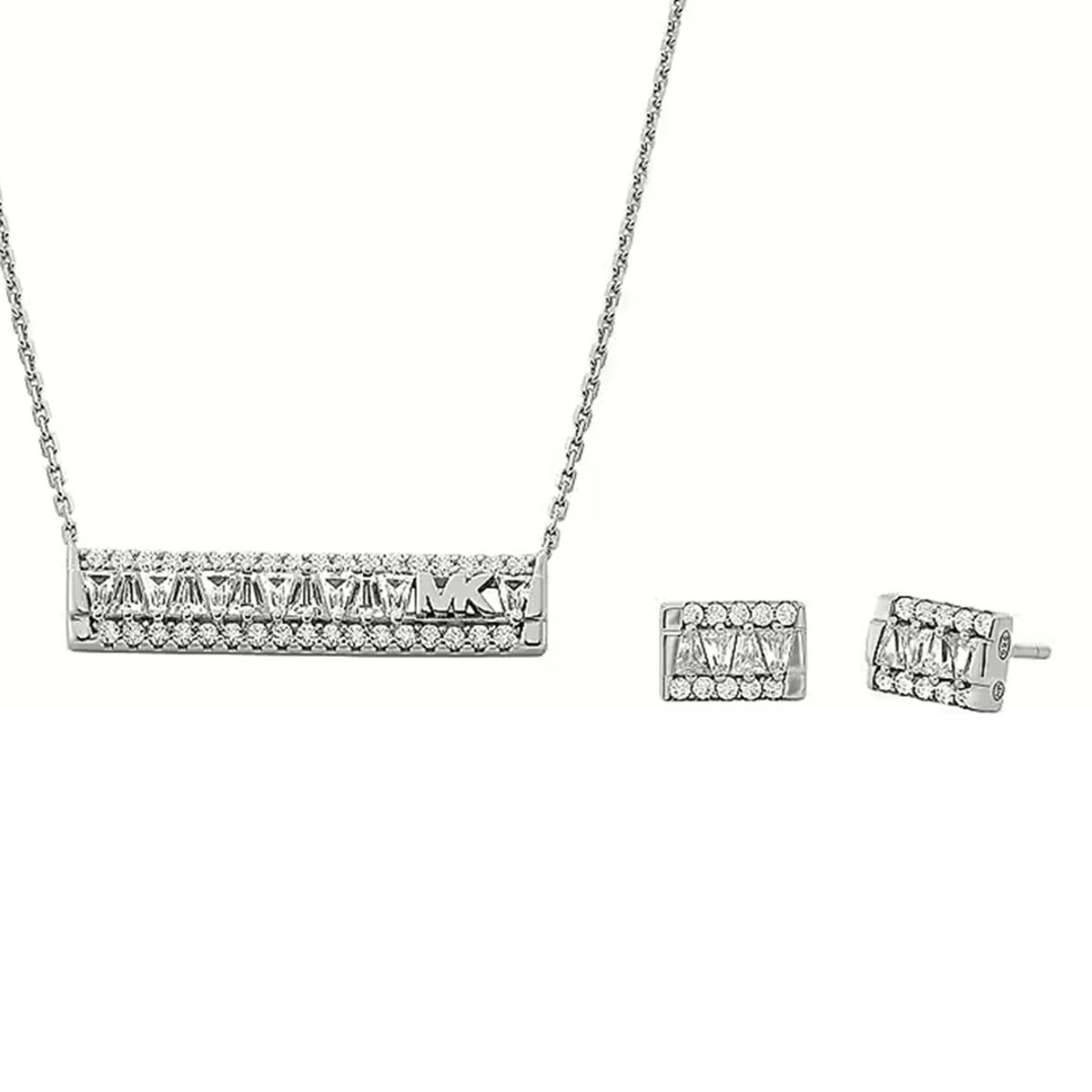 Dam: Halsband och matchande örhängesset Michael Kors MKC1688SET