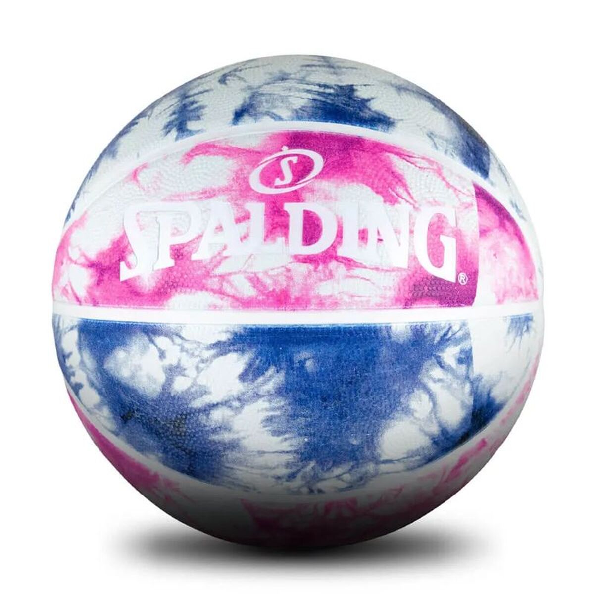 Basketboll Spalding Tie Dye Sz6 Purpur 6 Gummi (Storlek 6)