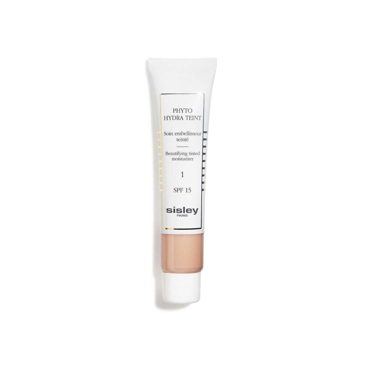 Hydrerande kräm med färg Sisley Phyto Hydra Teint 40 ml Svart Spf 15