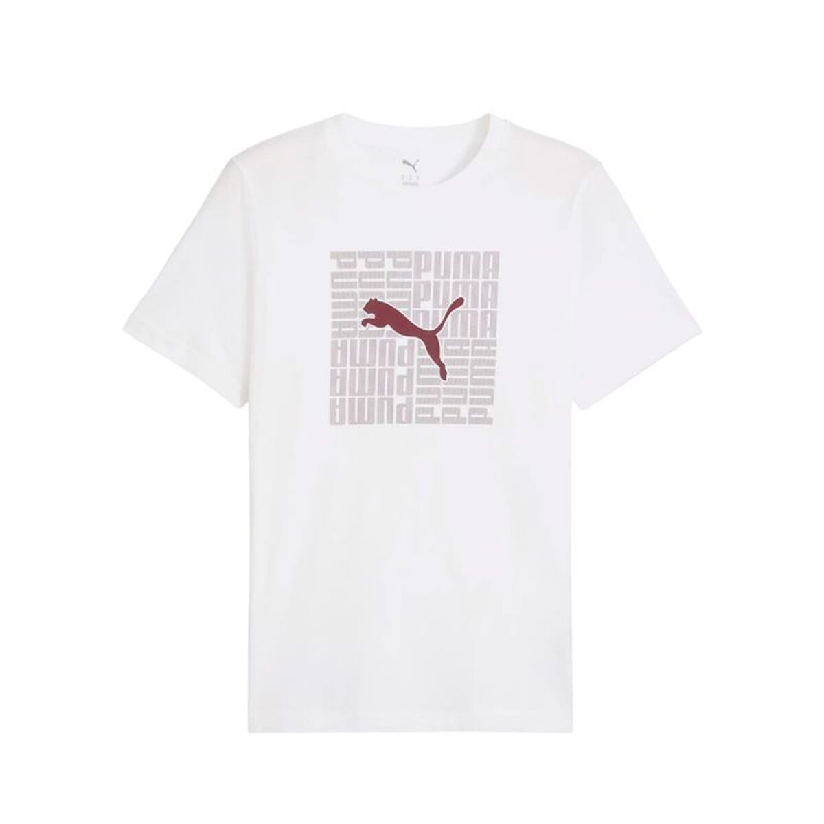 T-shirt med kortärm Herr Puma 688031 02 Vit