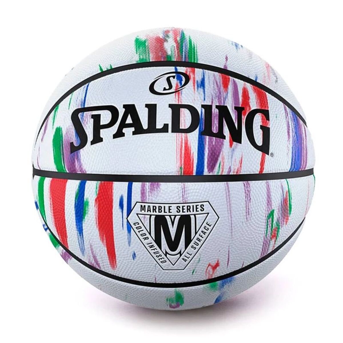 Basketboll Spalding Marble Series Hg Sz7 Vit 7 (Storlek 7)