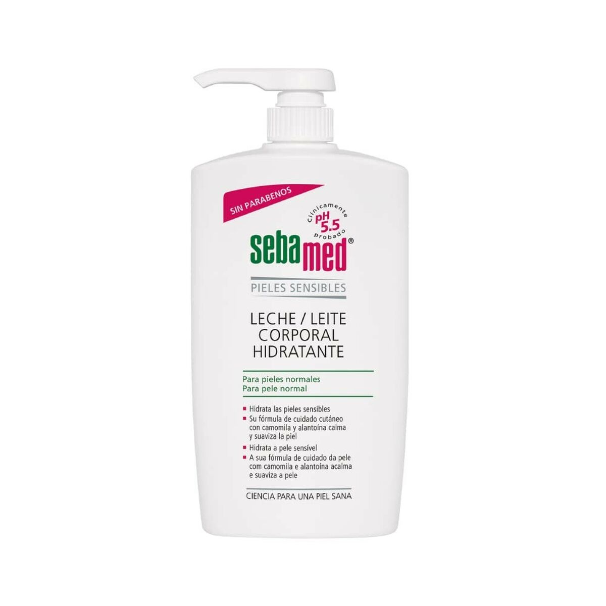 Kroppslotion Sebamed Piel Sensible 750 ml Känslig hud