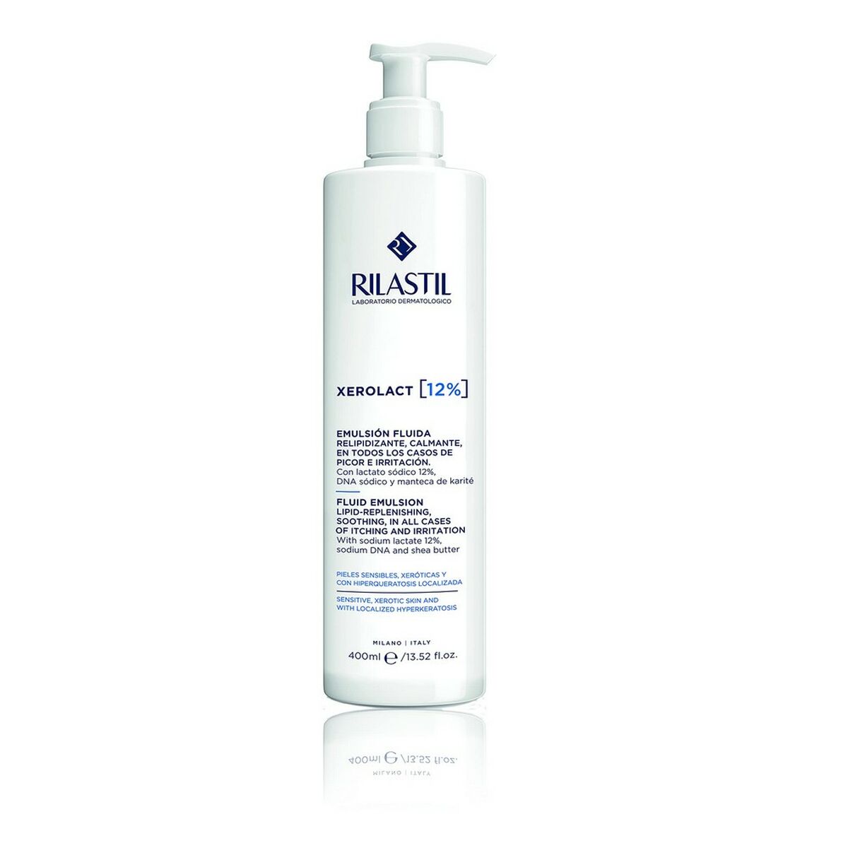 Kroppslotion Rilastil Xerolact 400 ml Lugnande