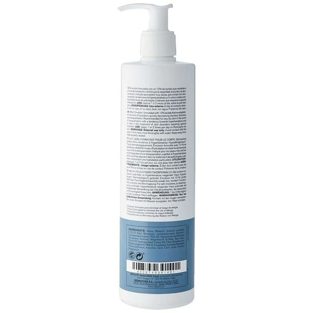 Kroppslotion Rilastil Xerolact 400 ml Lugnande - 3