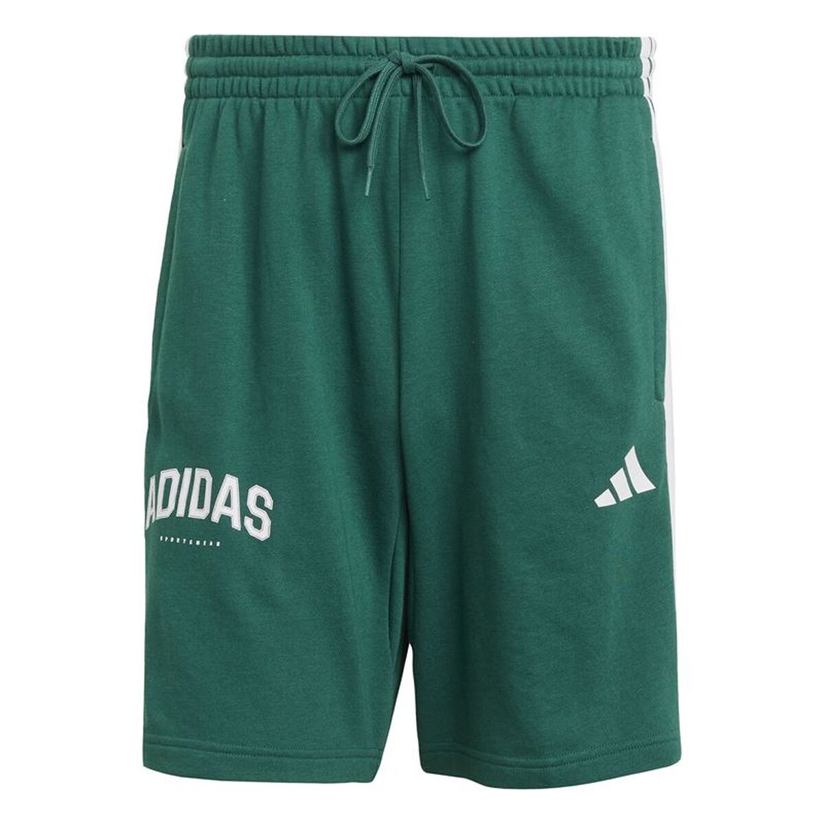Sportshorts för män Adidas 3 Bandas Sho Grön