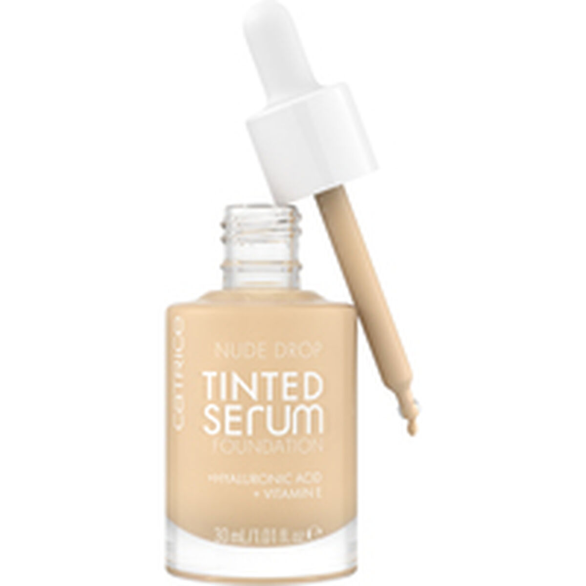 Flytande makeupbas Catrice Nude Drop Beige 30 ml Serum