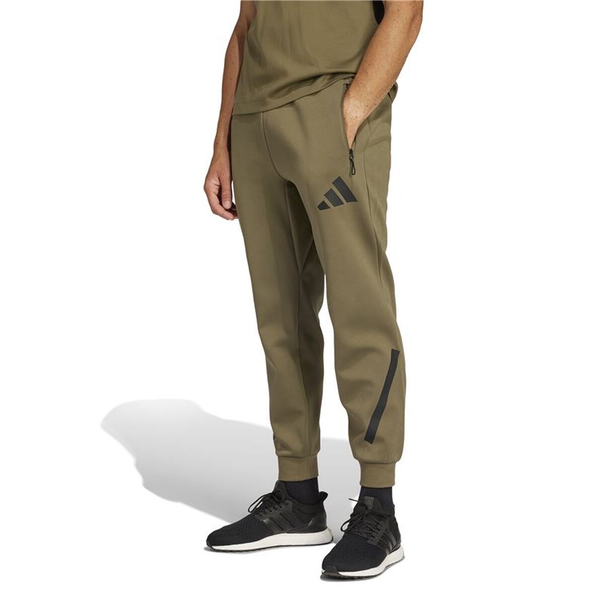 Långa träningsbyxor Adidas Z.N.E. Mörkgrön Män - 2