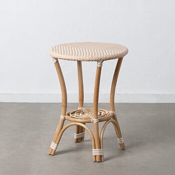 Sidobord 50 x 50 x 67 cm Naturell Beige Rattan