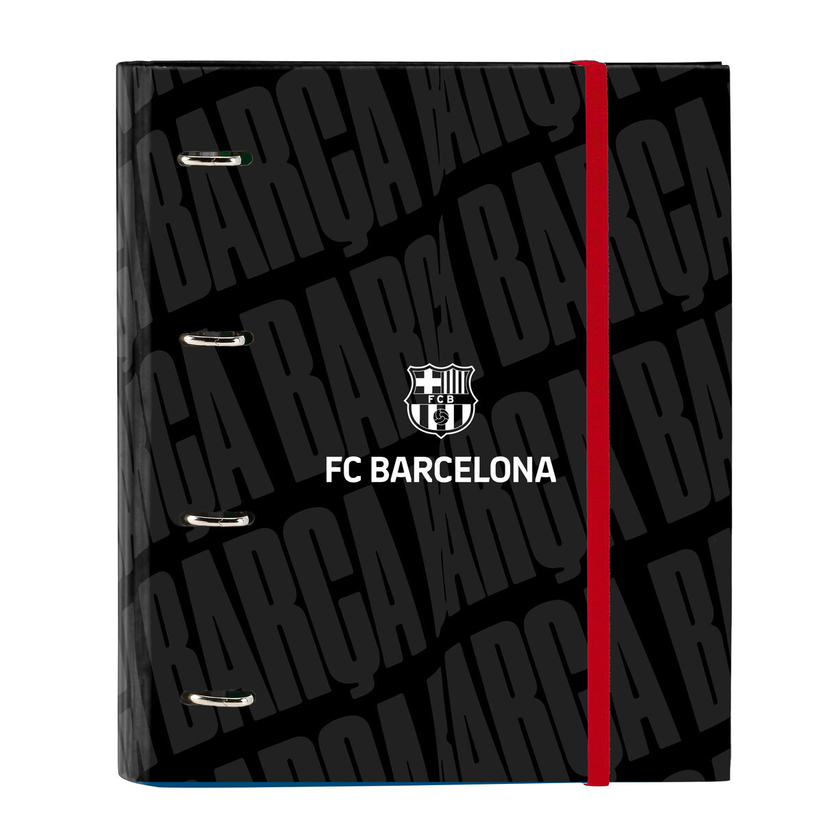 Ringpärm F.C. Barcelona Svart 27 x 32 x 3.5 cm
