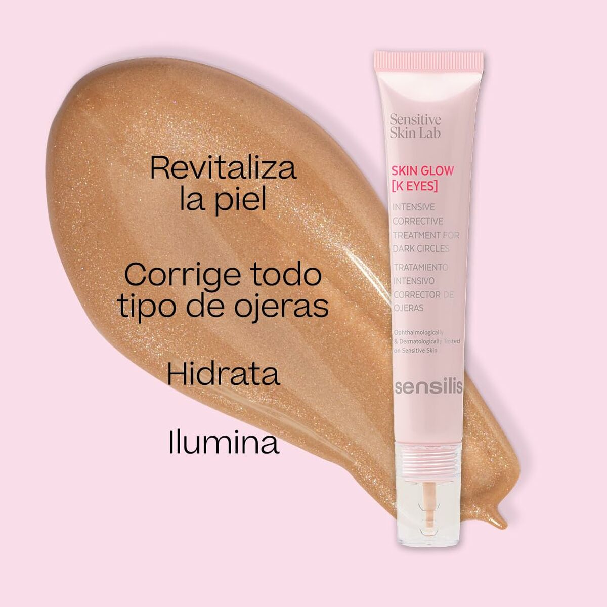 Ögonkonturskräm Sensilis SKIN GLOW FACIAL 15 ml - 3