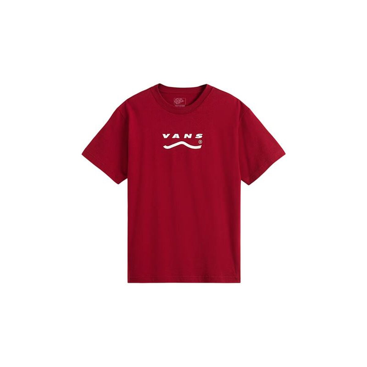 T-shirt med kortärm Herr Vans VN000PEYF0F1 Mörkröd
