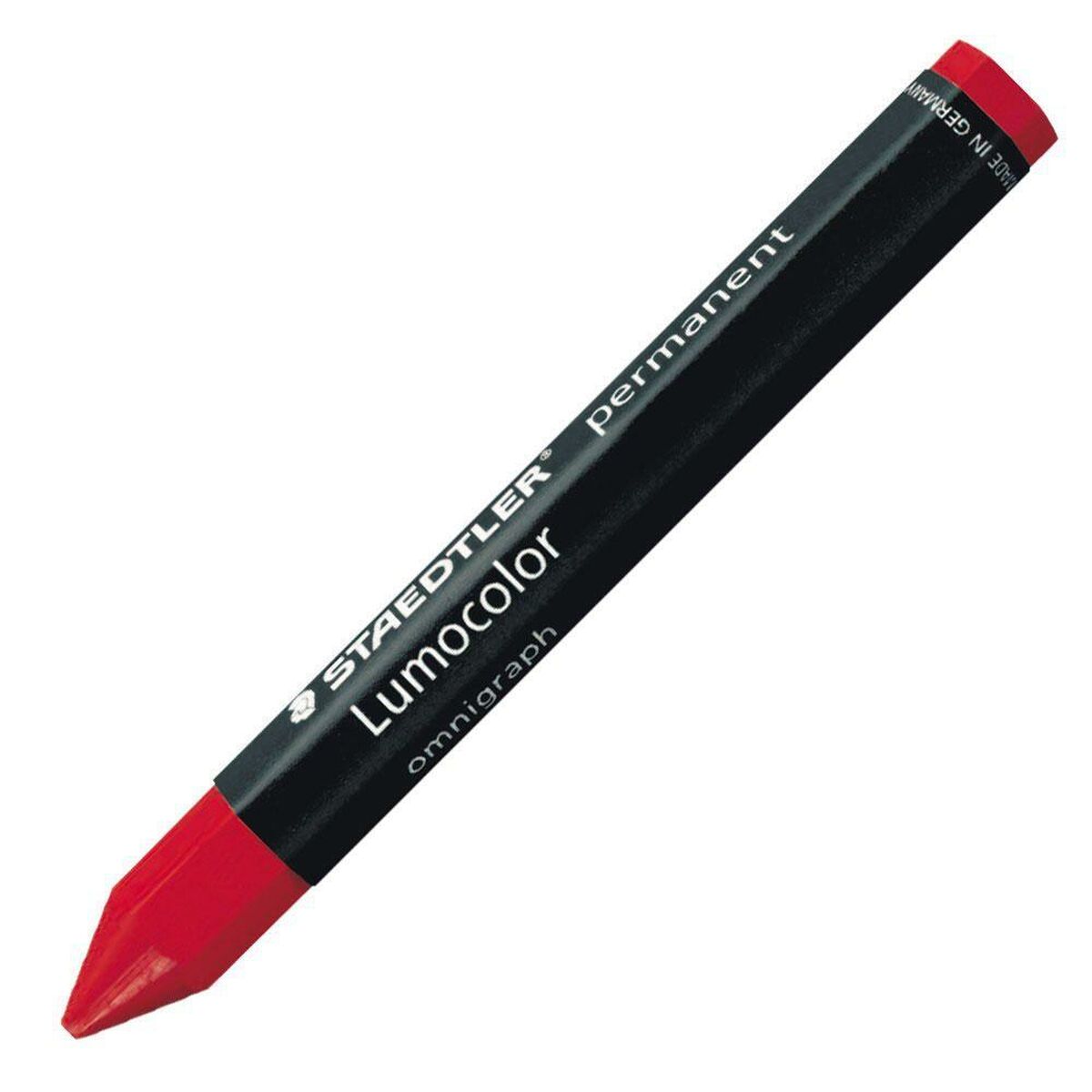 Tjocka färgpennor Staedtler Lumocolor Permanent Röd (12 antal) - 2