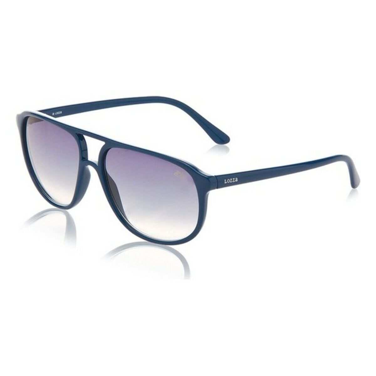 Unisexsolglasögon Lozza SL1872580NK1 Blå ø 58 mm