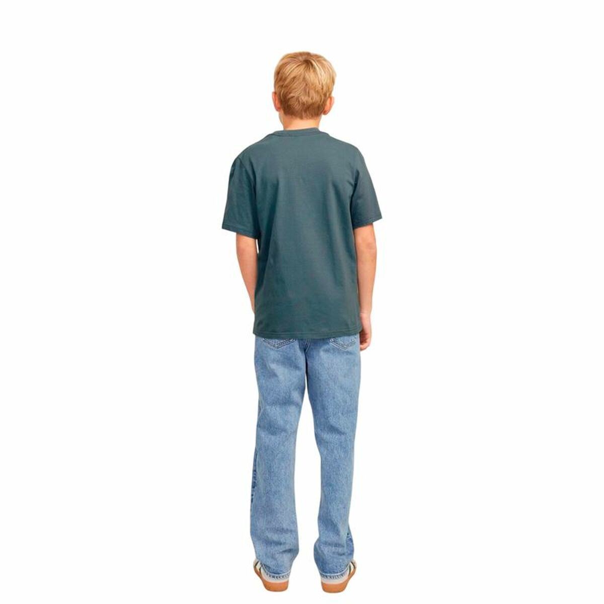 Barn T-shirt med kortärm Jack & Jones Joranatomy Skull Ss Crew Neck - 3