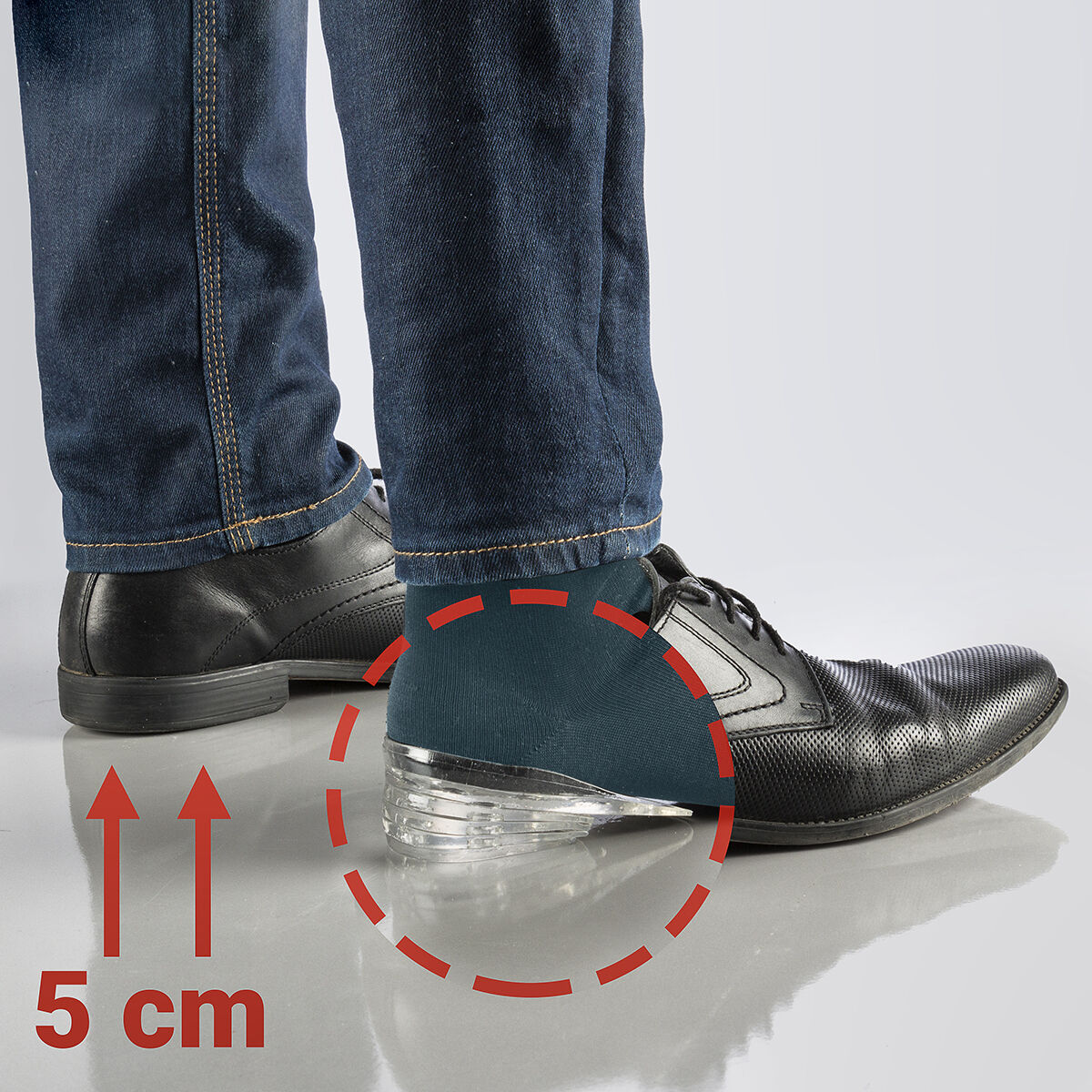 Upphöjande Inläggssulor x5 InnovaGoods 10 antal - 2
