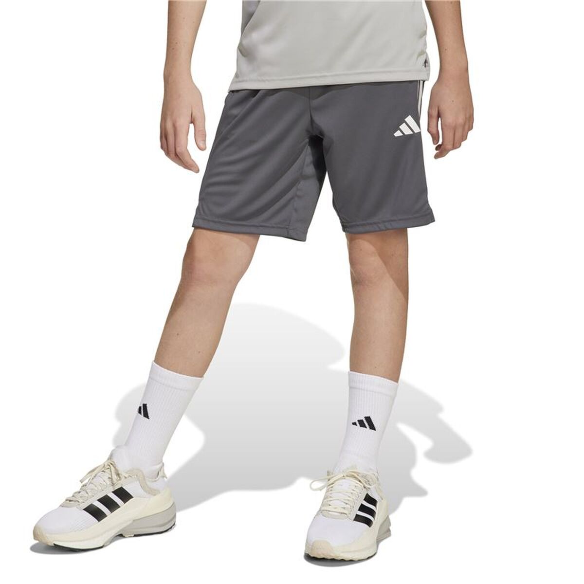 Sportshorts för barn Adidas Tr-Es 3Bandas Sh Mörkgrå - 2