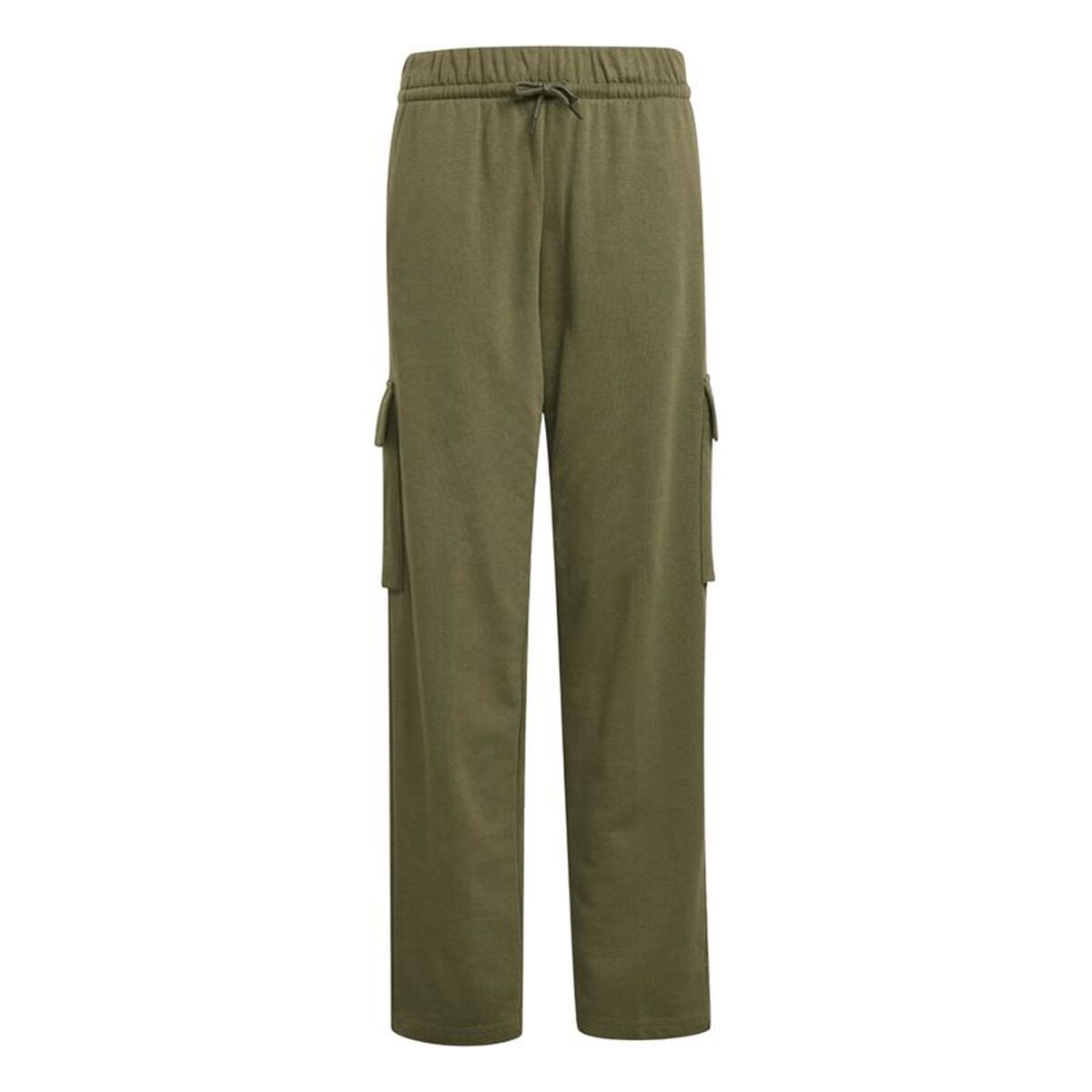 Träningsbyxa barn Adidas Jg Lin French Terry Oliv