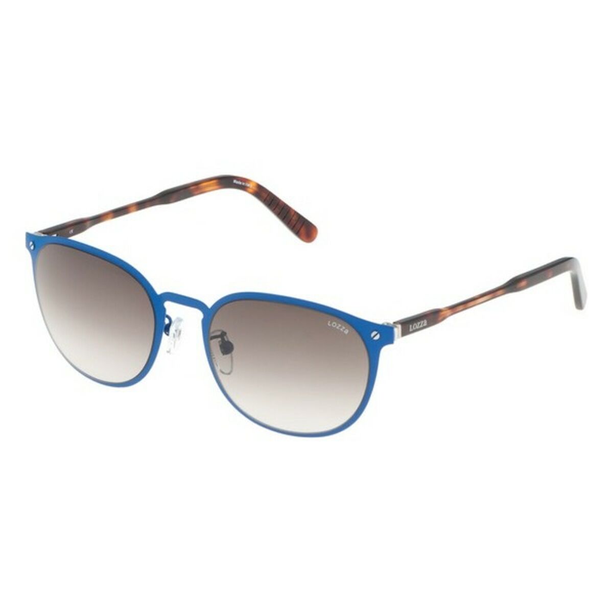 Unisexsolglasögon Lozza SL2234M530RD5 Blå Ø 53 mm